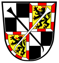 Trinkwasser und Wappen Bayreuth