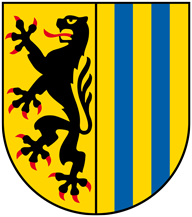 Wappen und Trinkwasser Leipzig