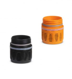 GRAYL Ultrapress Ersatzfilterpatrone in schwarz und orange