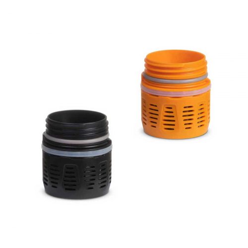 GRAYL Ultrapress Ersatzfilterpatrone in schwarz und orange