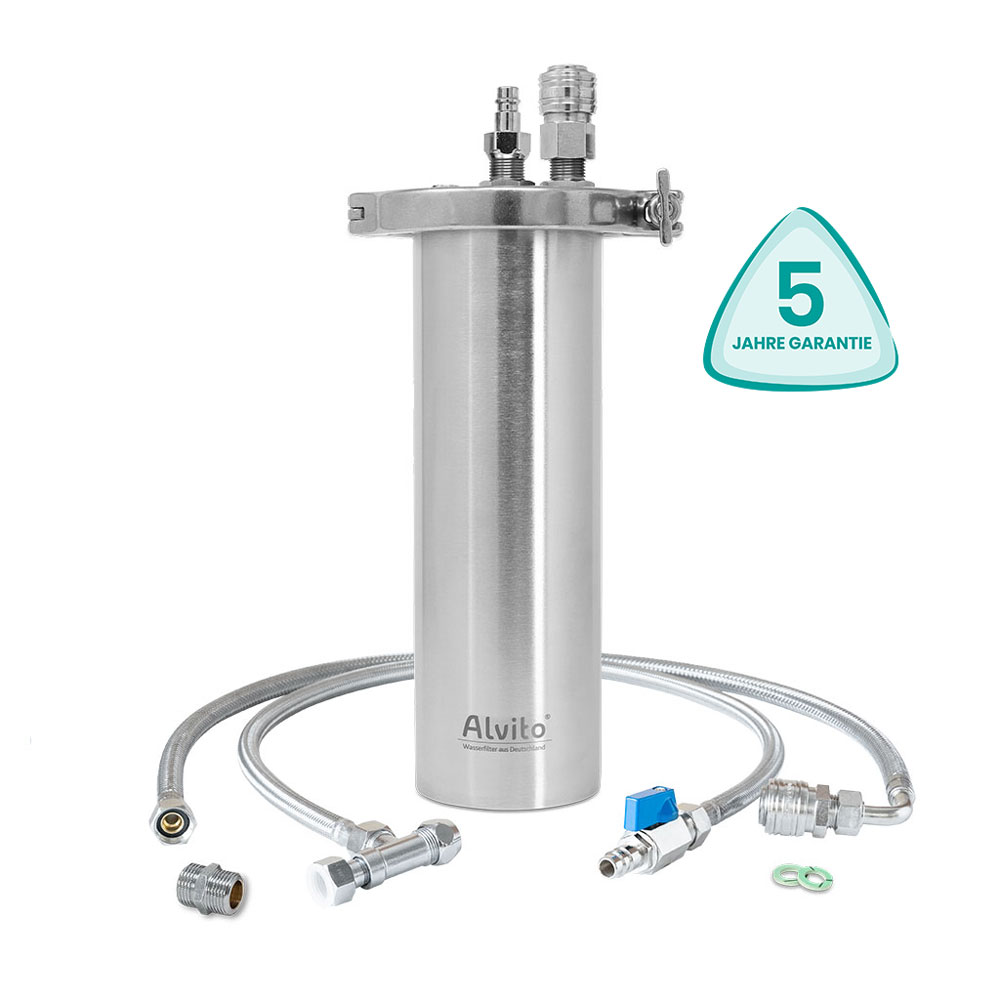Alvito Untertisch Wasserfilter Inox T ohne Aquastopp